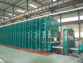 钢丝绳输送带生产线